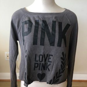 Victoria's Secret PINK Crop Sweater